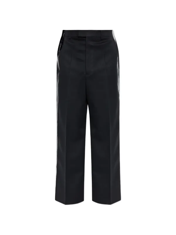 VETEMENTS side-panel Trousers | Black | FARFETCH
