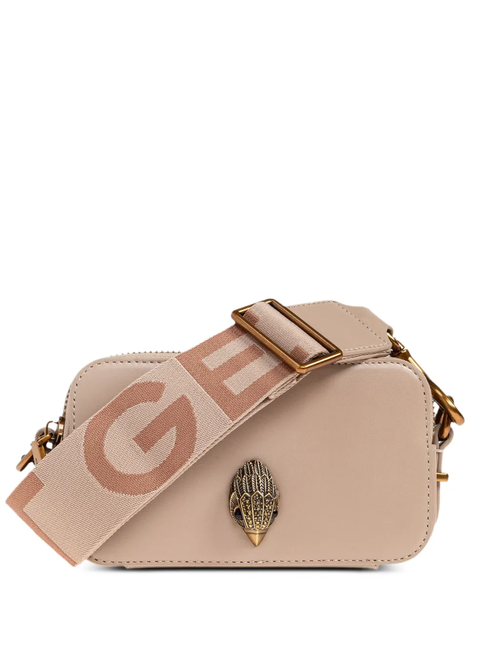 Kurt Geiger London small Shoreditch leather cross body bag - Toni neutri