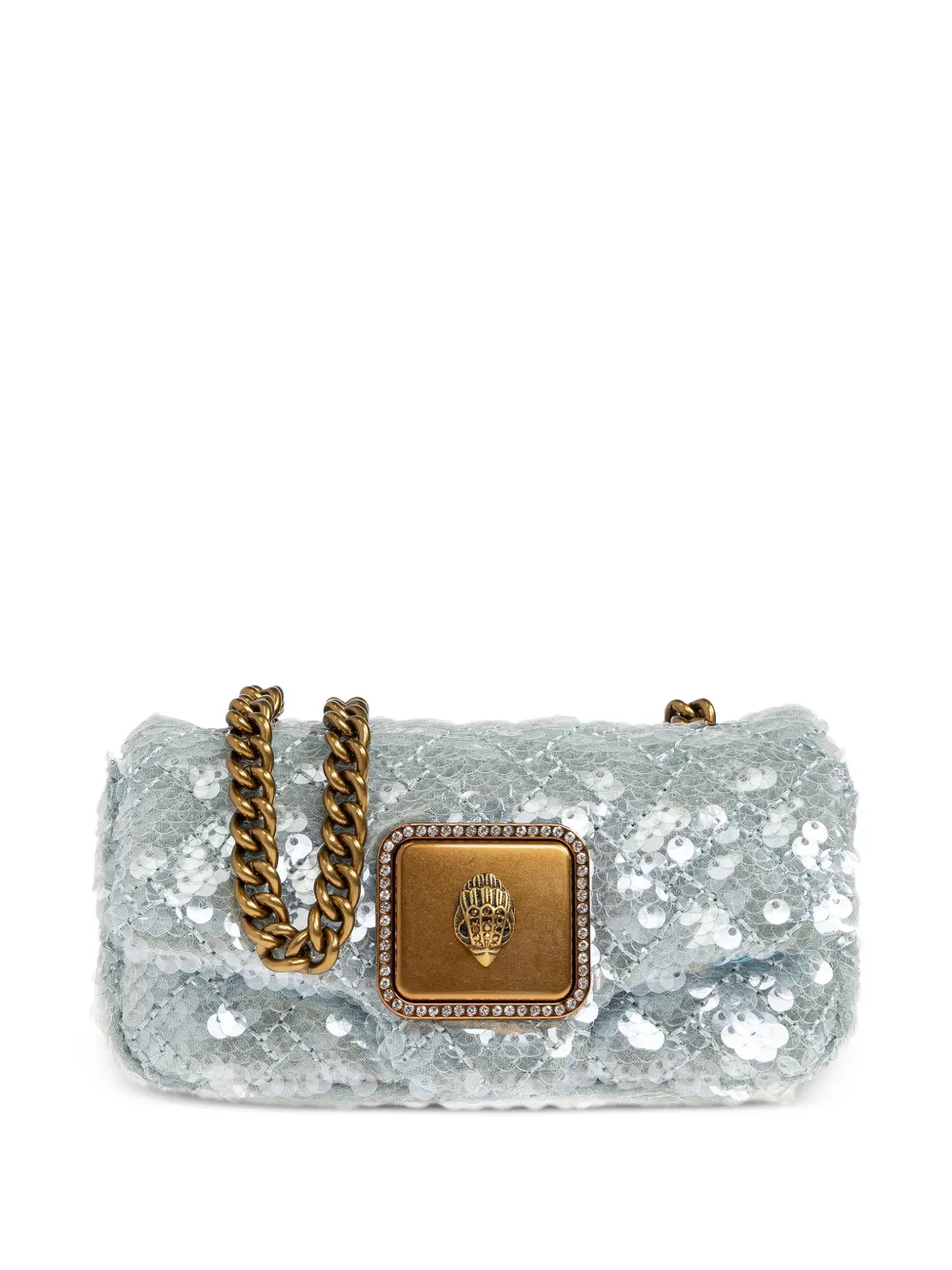 Kurt Geiger London long nano Pimlico cross body bag - Blu