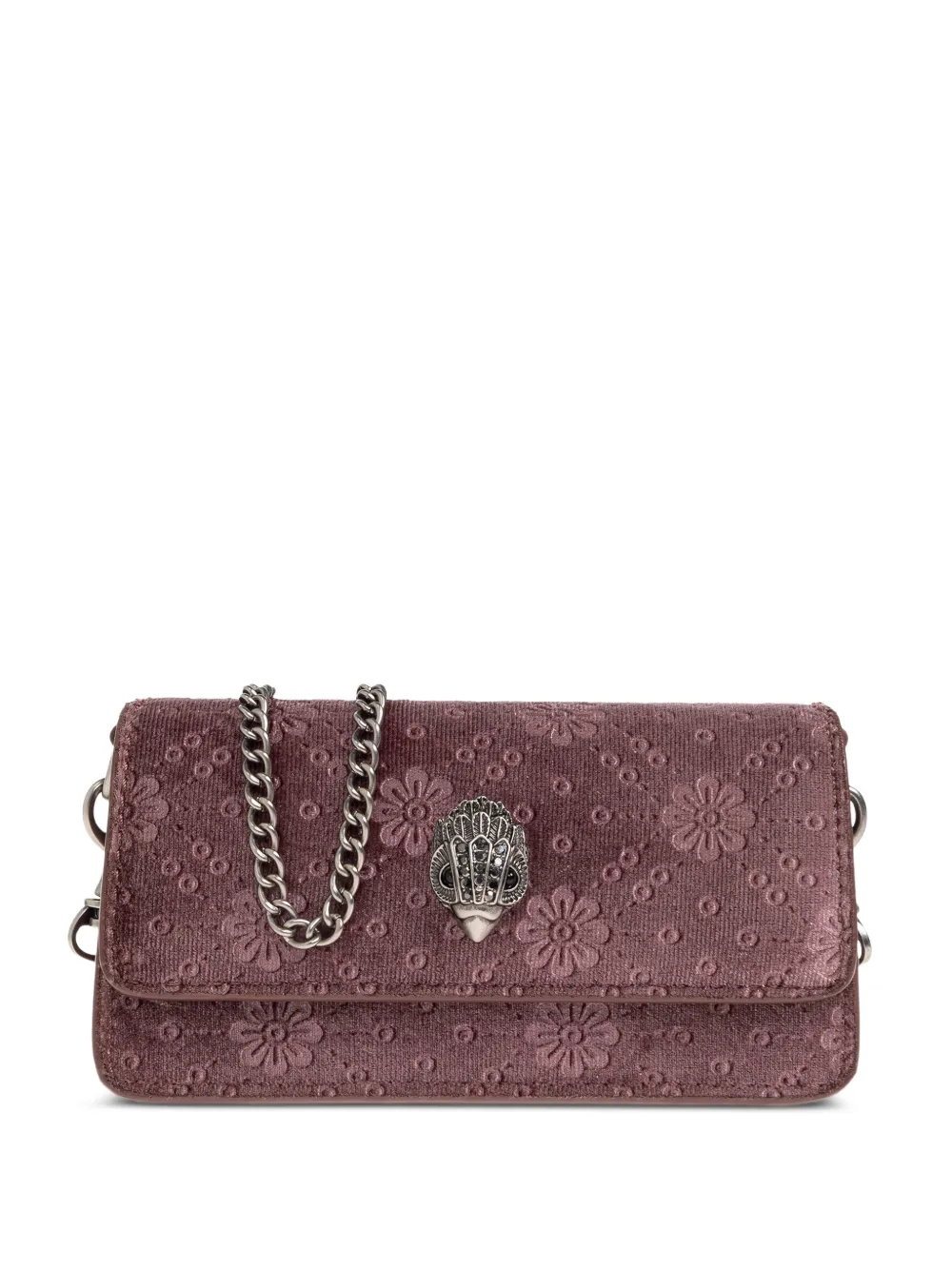 Kurt Geiger London floral-pattern Shoreditch shoulder bag - Viola
