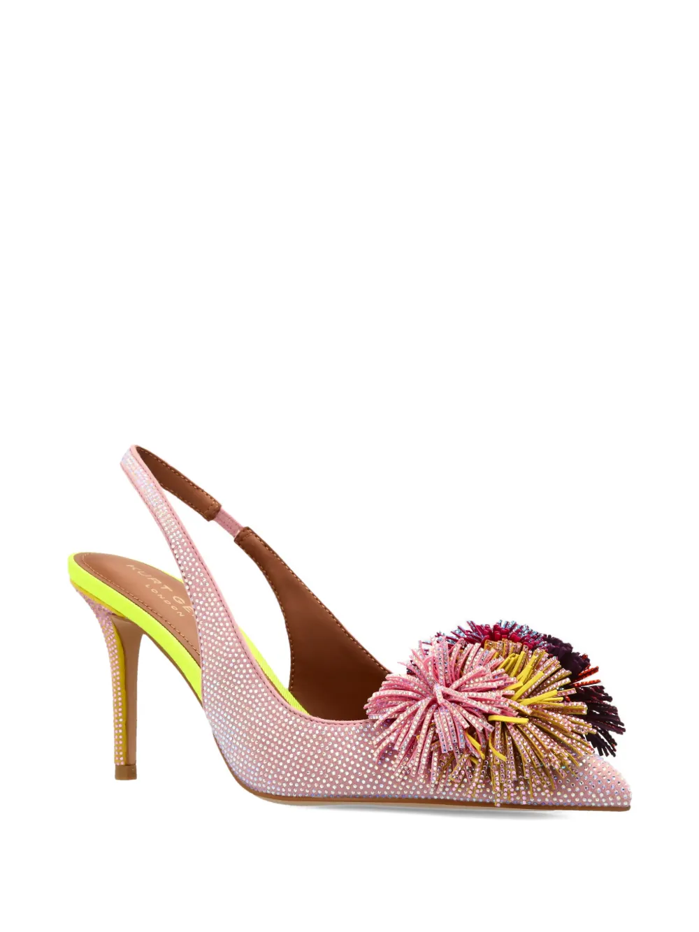Kurt Geiger London Pom slingback pumps met hak Roze