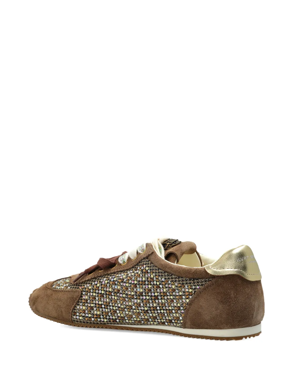 Kurt Geiger London Islington sneakers met veters Bruin