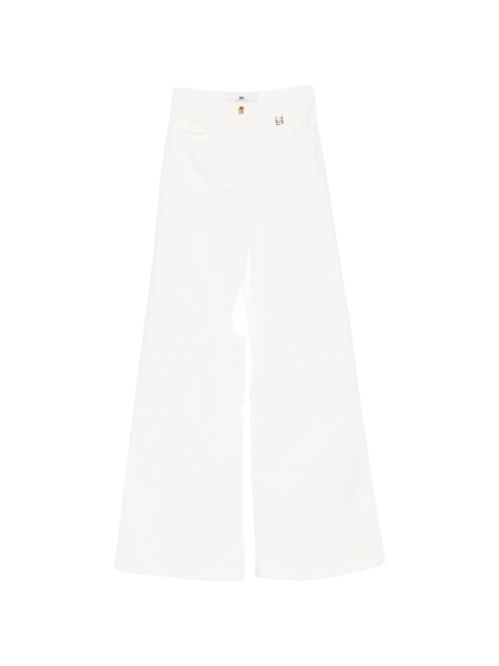 Elisabetta Franchi wide-leg jeans - Bianco