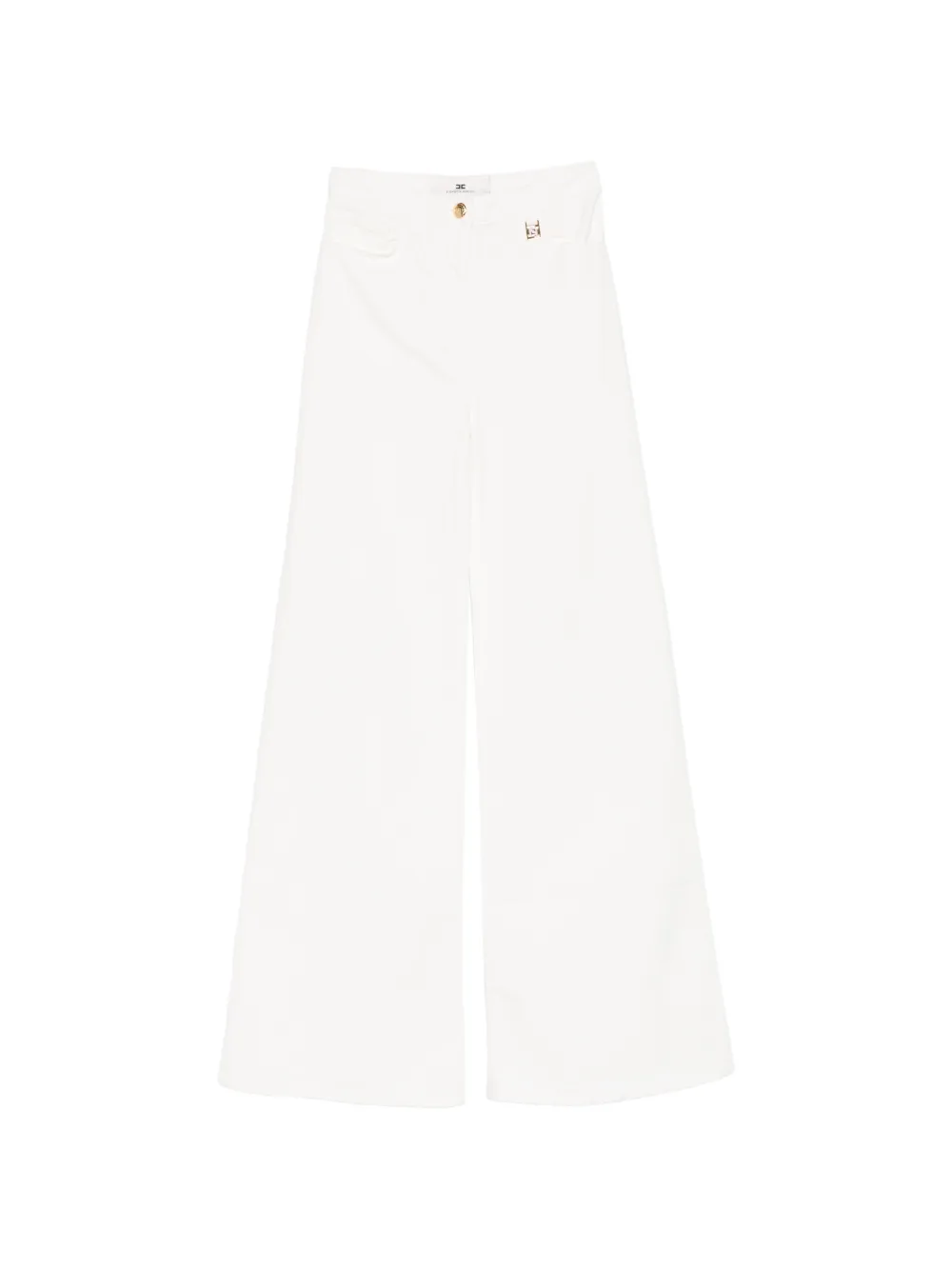 Elisabetta Franchi wide-leg jeans - Bianco