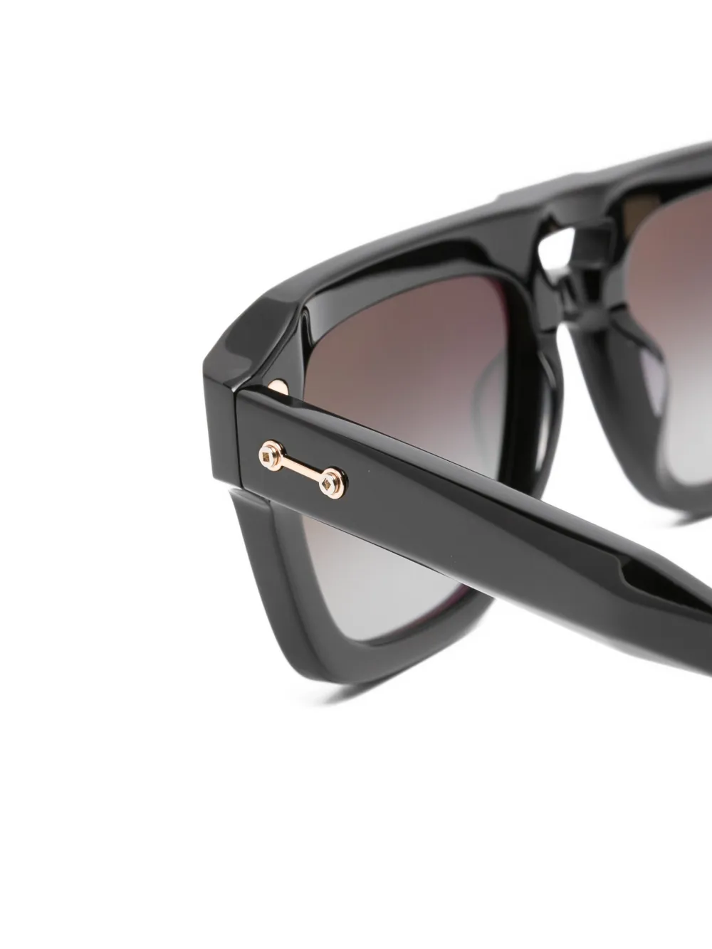  Akoni Pilot-frame Sunglasses - Black 
