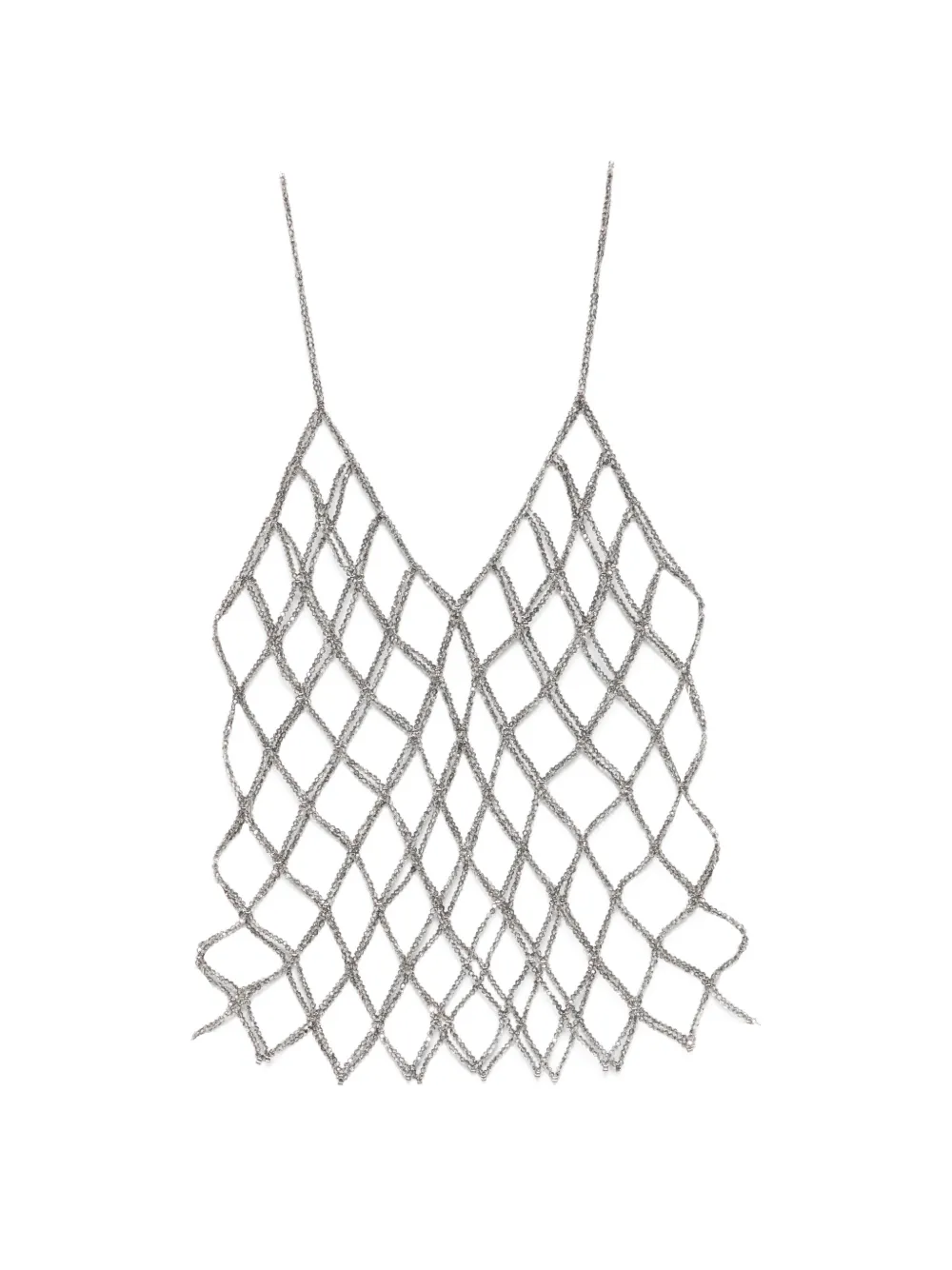 PANICALE beaded top - Grigio