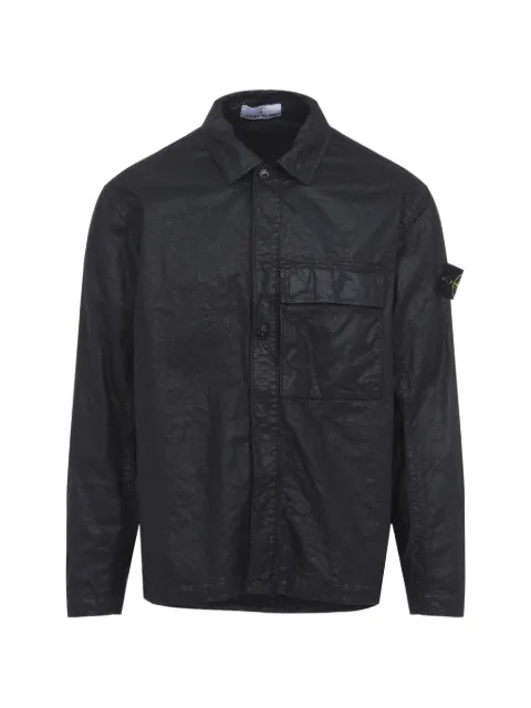 Stone Island flap-pocket shirt