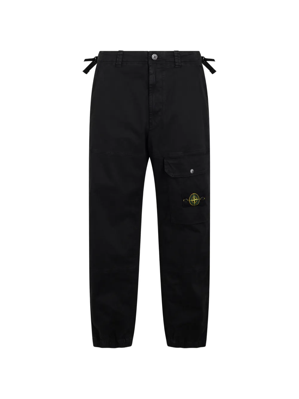 Stone Island pocket logo trousers - Nero