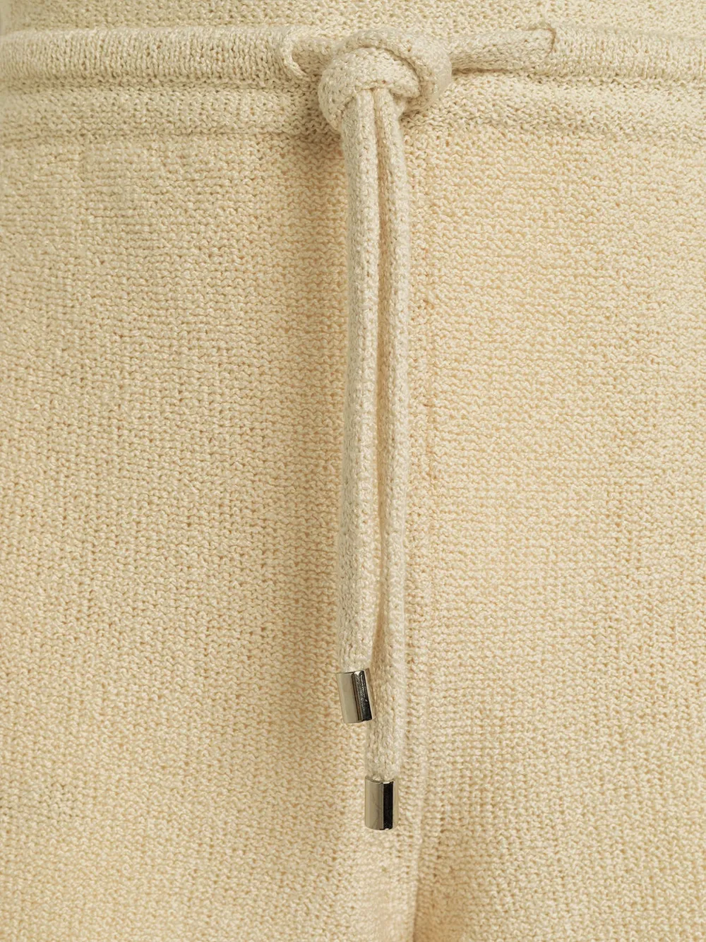 Laneus Trainingsshorts met trekkoord Beige