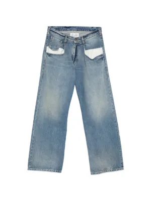 Prada high-rise straight-leg Jeans | Blue | FARFETCH CA