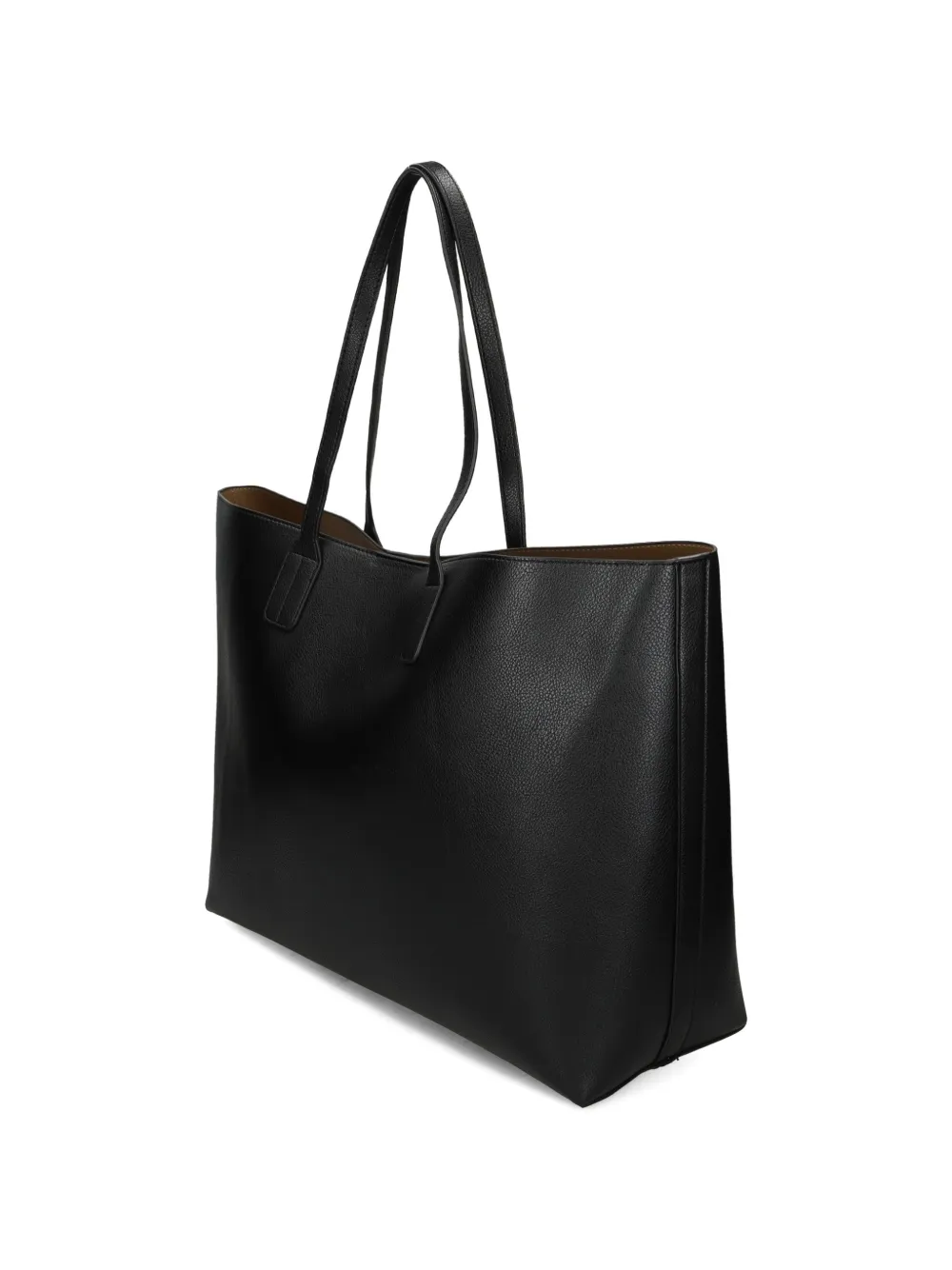  Tommy Hilfiger Logo Charm Tote Bag - Black 