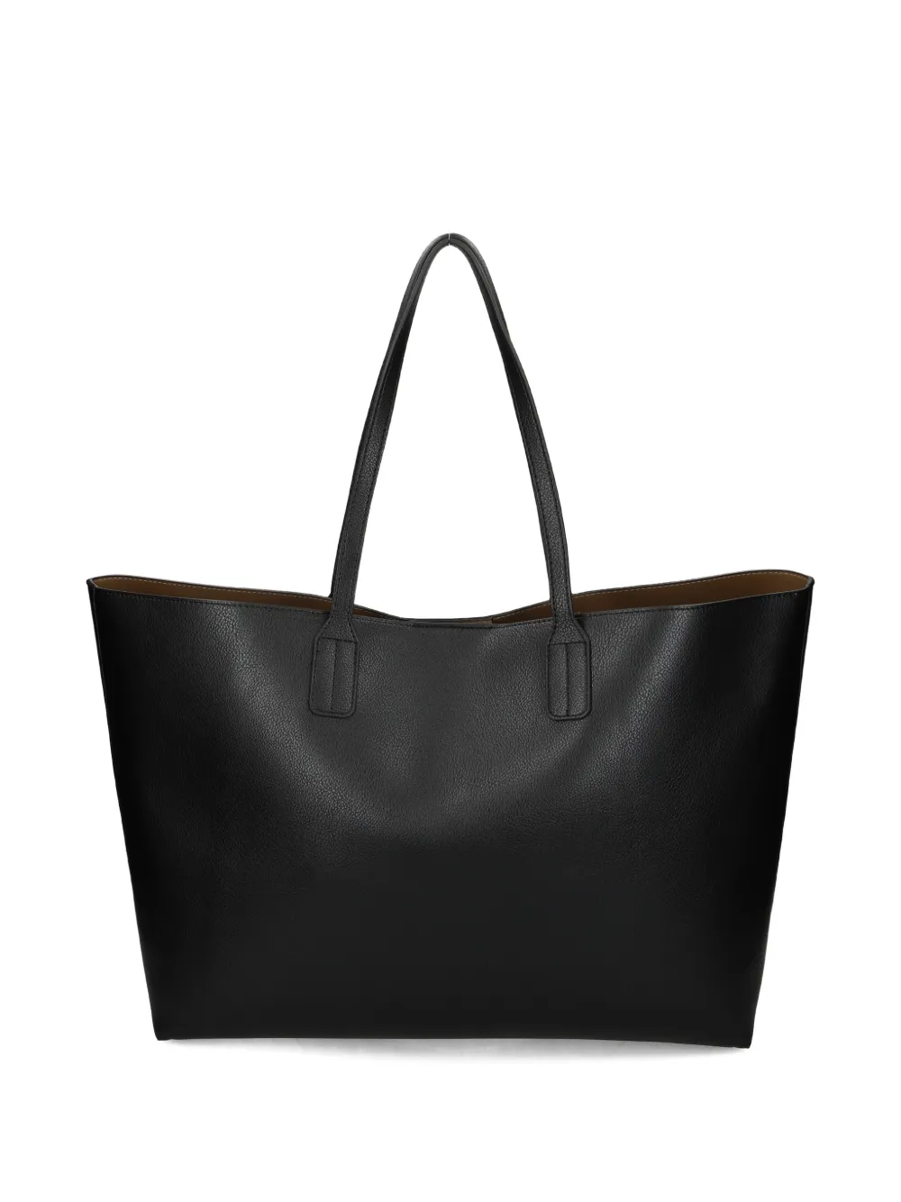  Tommy Hilfiger Logo Charm Tote Bag - Black 