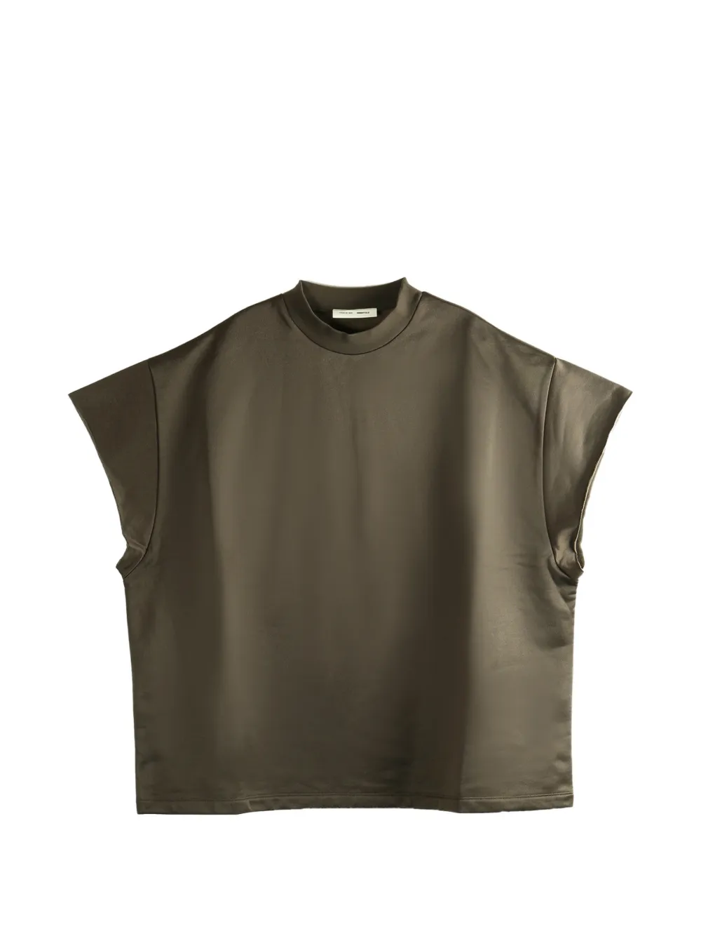 FEAR OF GOD ESSENTIALS short sleeve oversized T-shirt - Verde