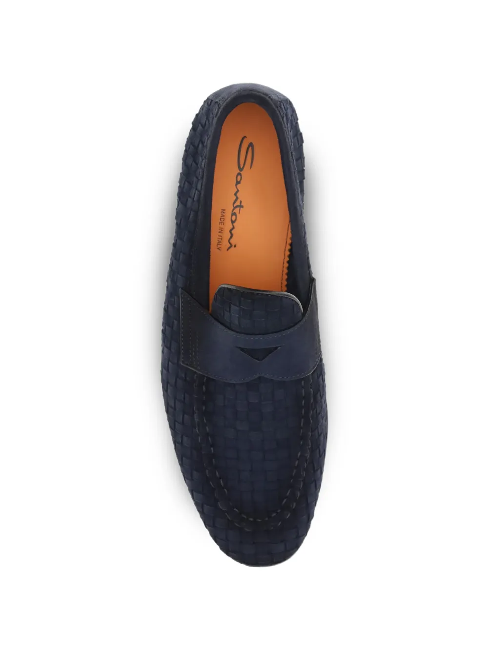 Woven Strap Loafers