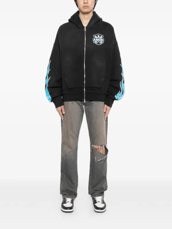 AMIRI MA Flames パーカー | ブラック | FARFETCH JP