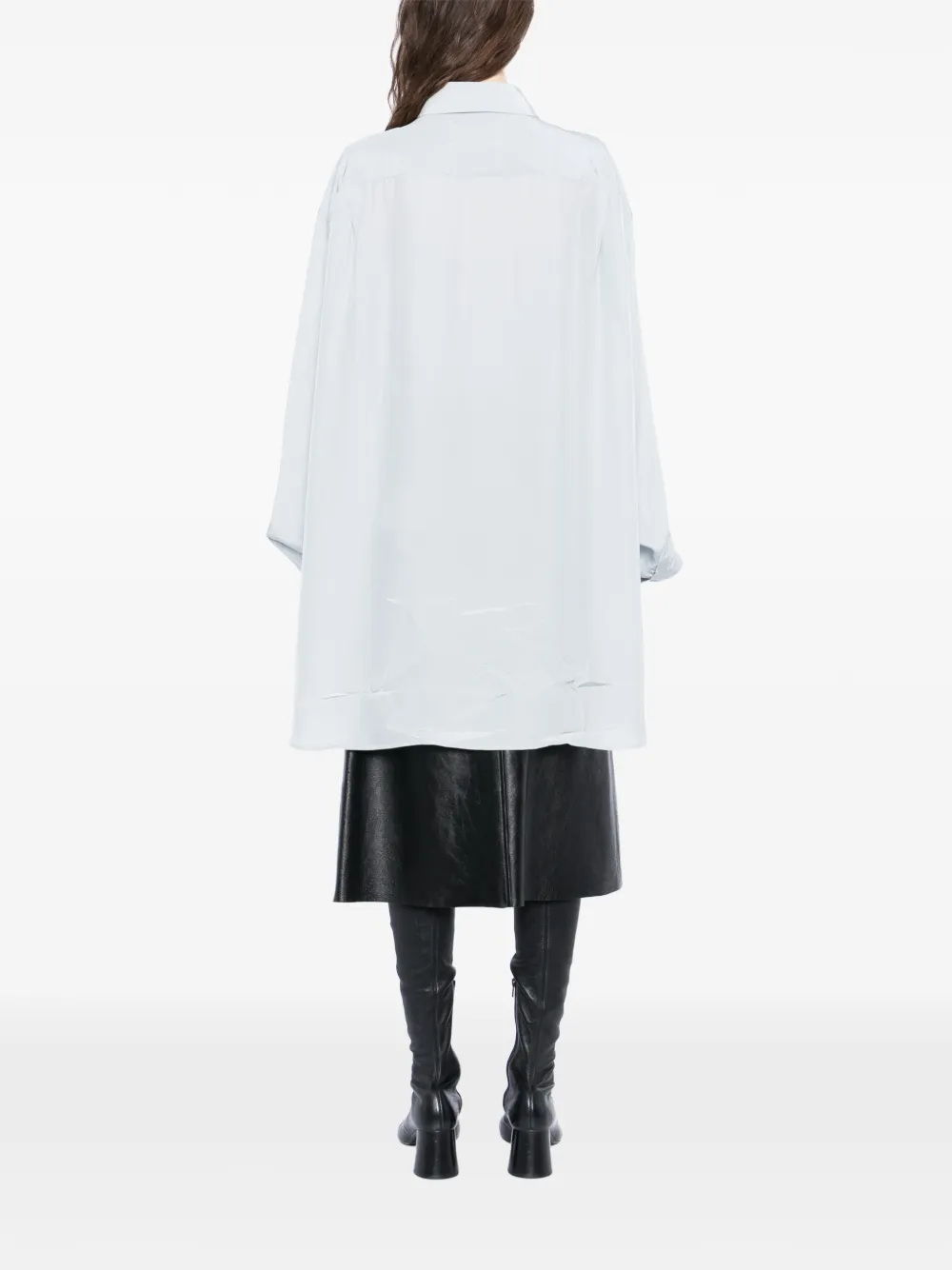 Maison Margiela Blouse met lange mouwen Blauw