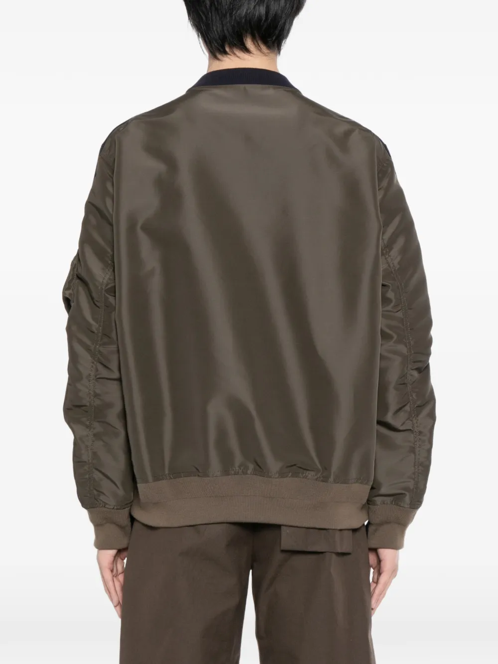 sacai Sponge sweater Blauw