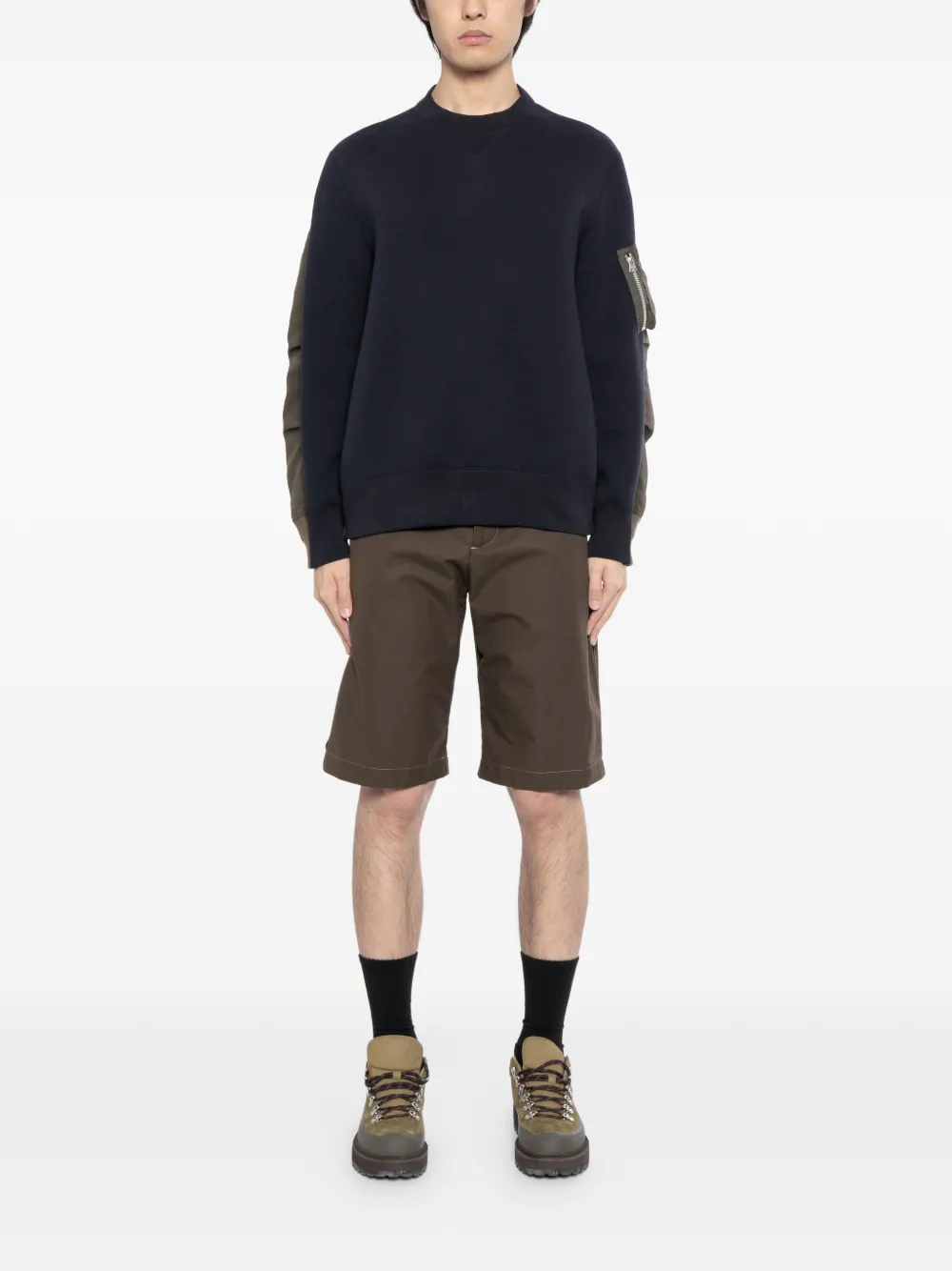 Sacai Sponge sweatshirt - Blauw