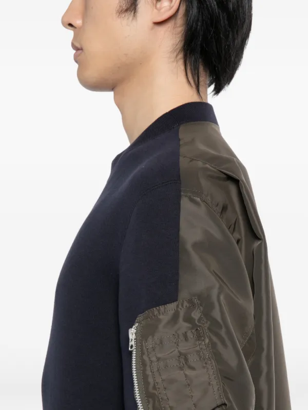 Sacai Sponge スウェットシャツ | ブルー | FARFETCH JP