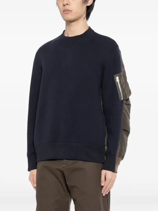 Sacai Sponge スウェットシャツ | ブルー | FARFETCH JP