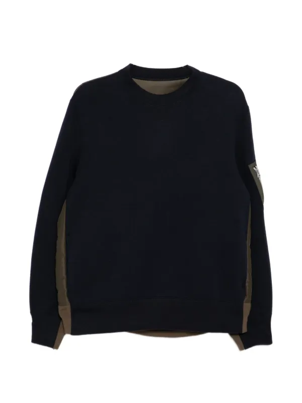 Sacai Sponge スウェットシャツ | ブルー | FARFETCH JP