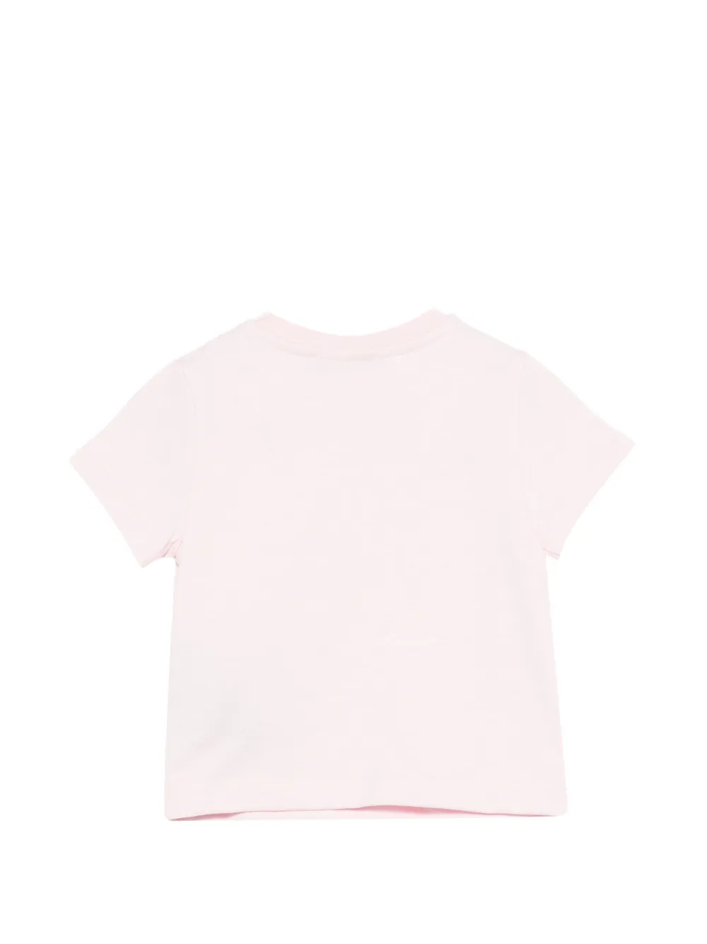 Balmain Kids T-shirt met knoop Roze