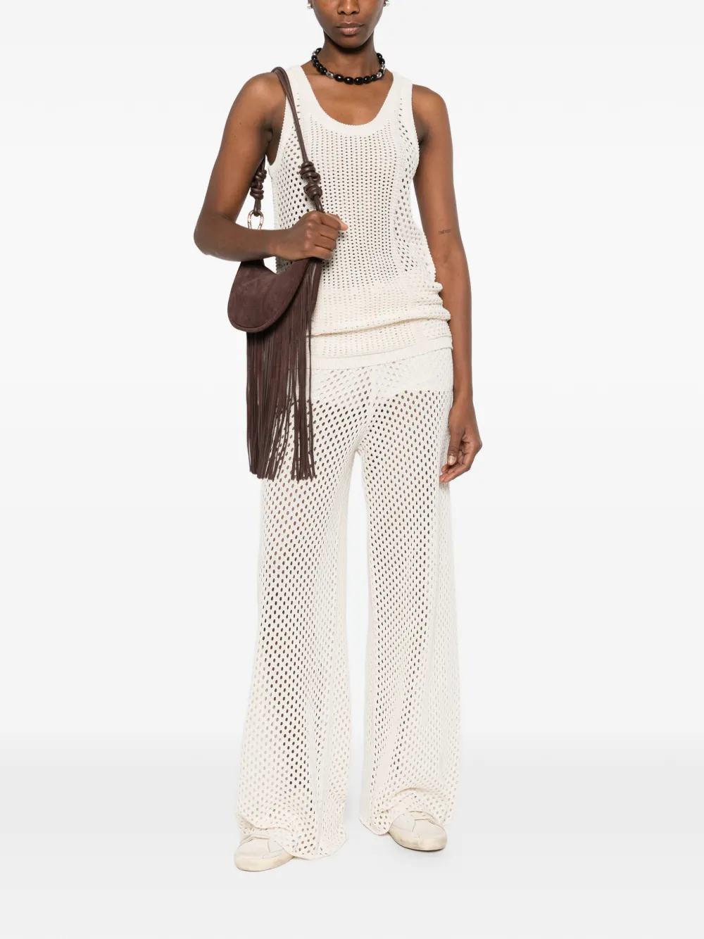  Golden Goose Open-knit Vest - Neutrals 