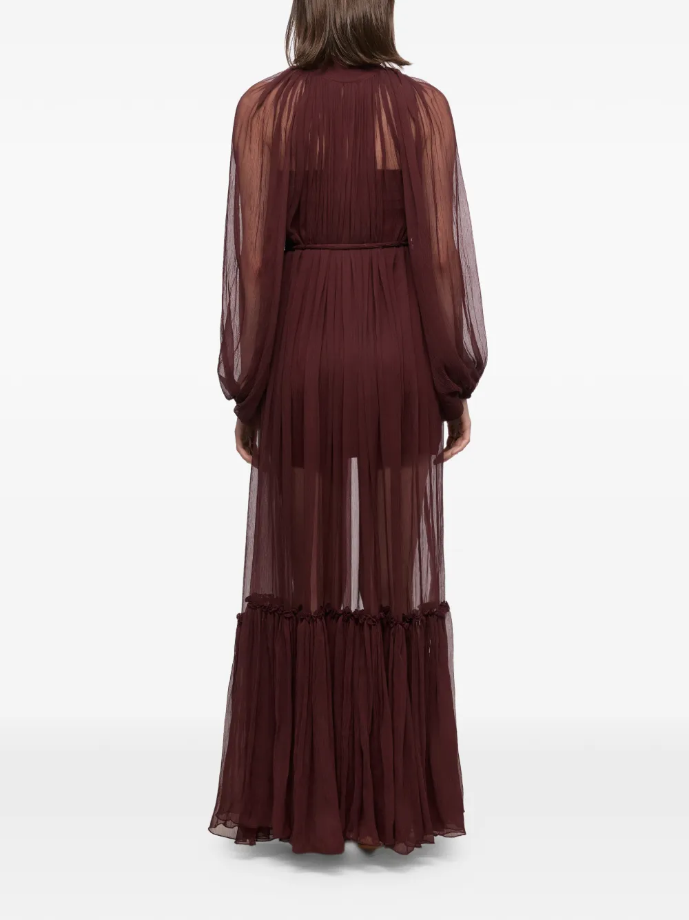 Atu Body Couture Maxi-jurk met ruches Rood