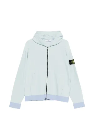 Stone Island コンパスバッジ パーカー | ホワイト | FARFETCH JP