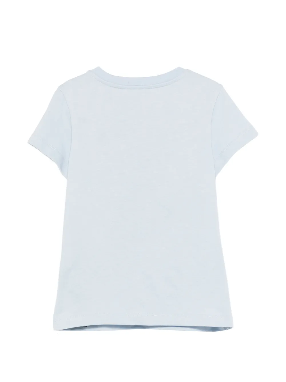  Balmain Kids Button-embellished T-shirt - Blue 