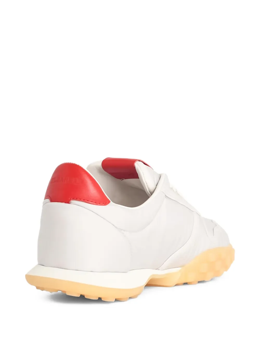 Jil Sander leather sneakers Wit