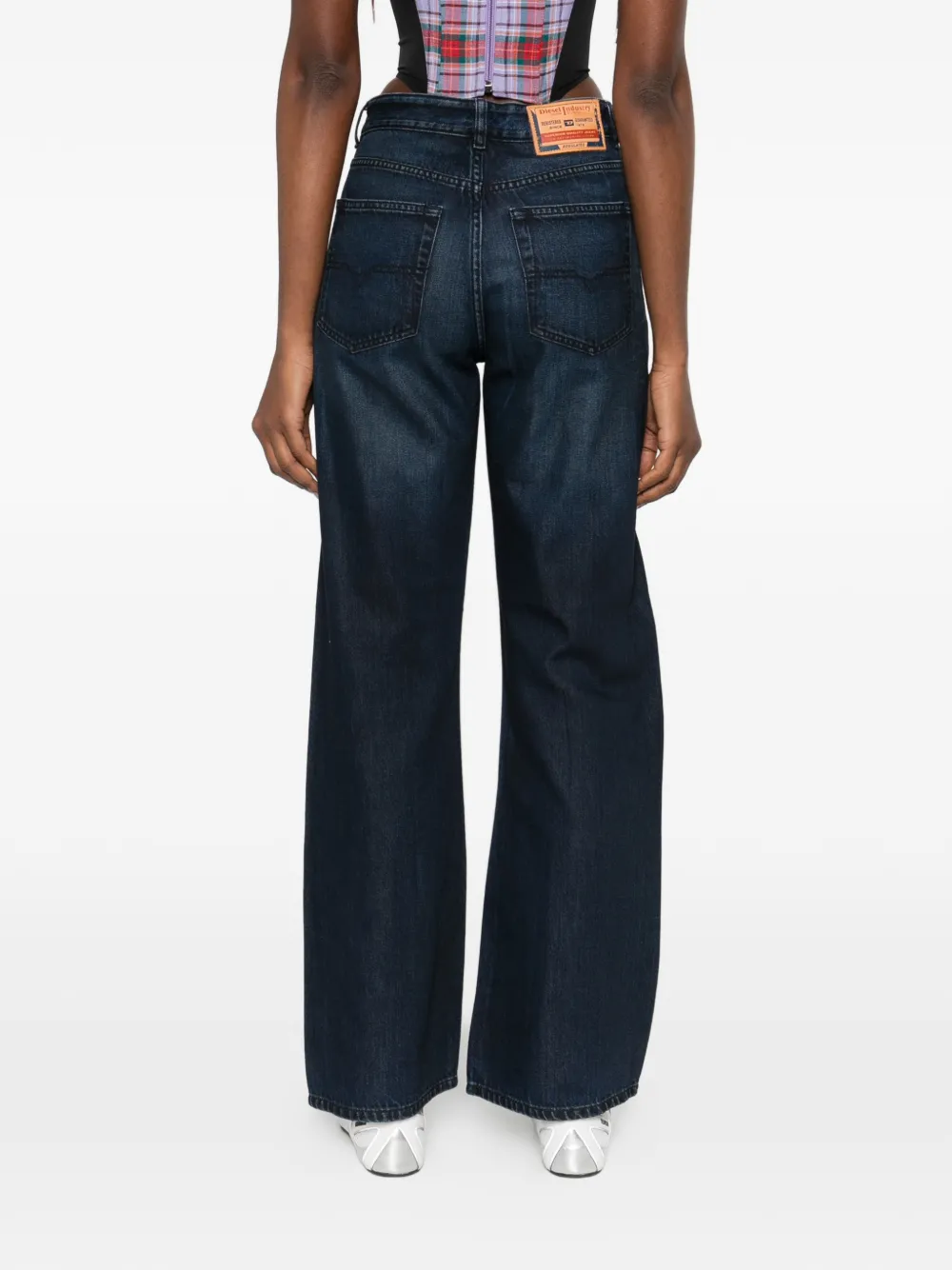 Diesel Jeans met knopen Blauw