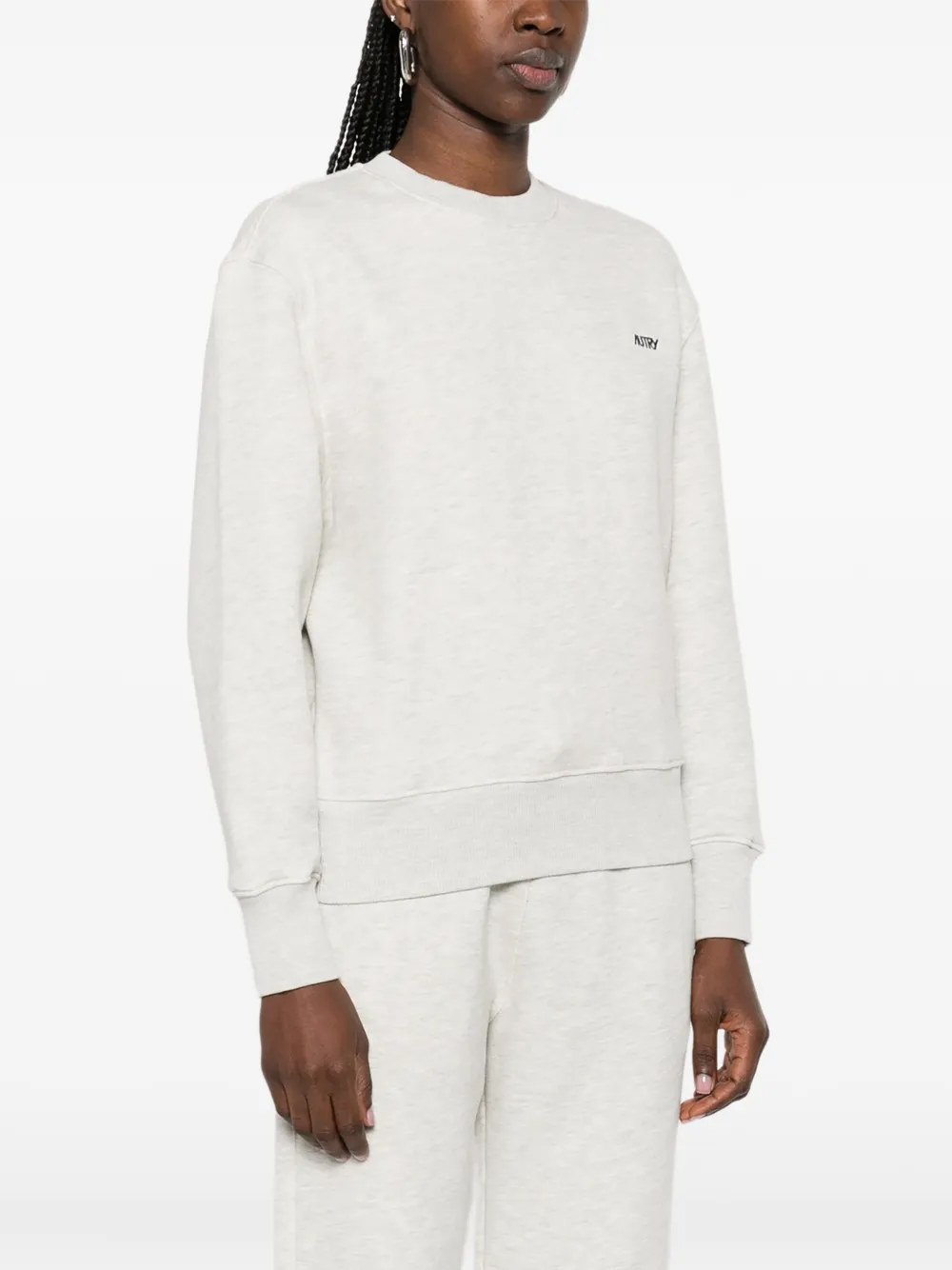 Autry Sweater met logo Grijs
