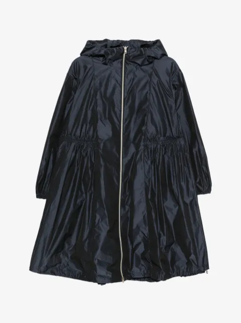 Herno parka zippée à capuche