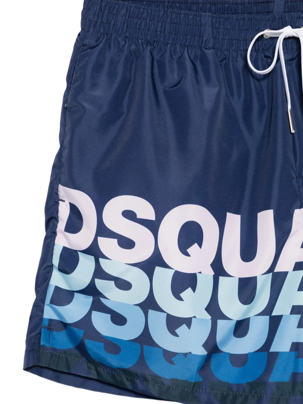  Dsquared2 Logo-print Swim Shorts - Blue 