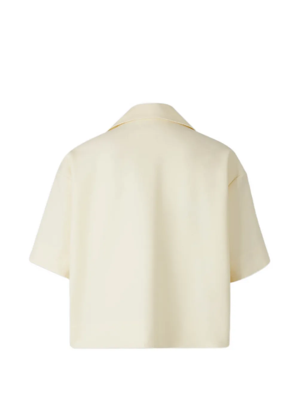 Jil Sander T-shirt met V-hals Beige