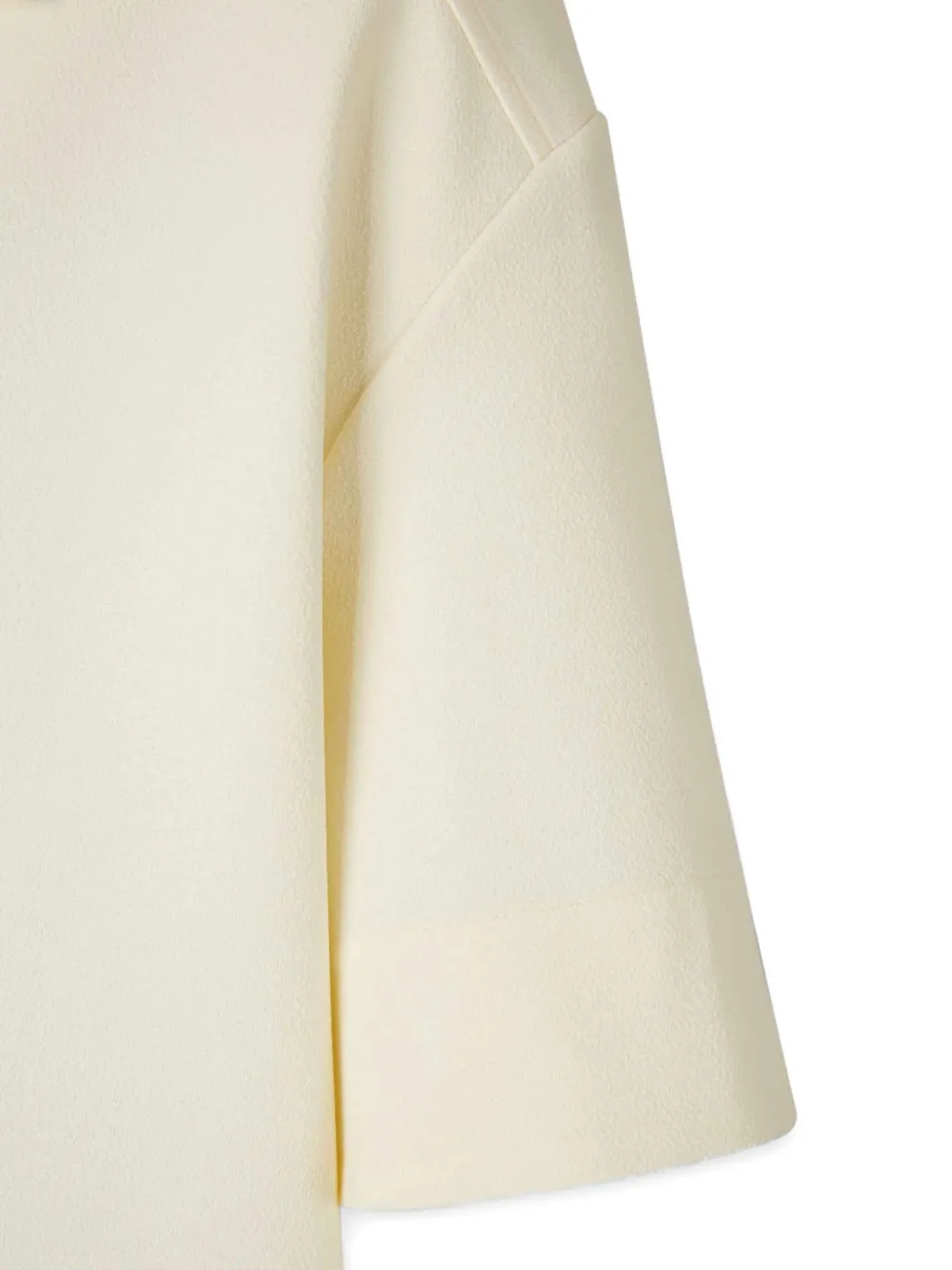 Jil Sander T-shirt met V-hals Beige