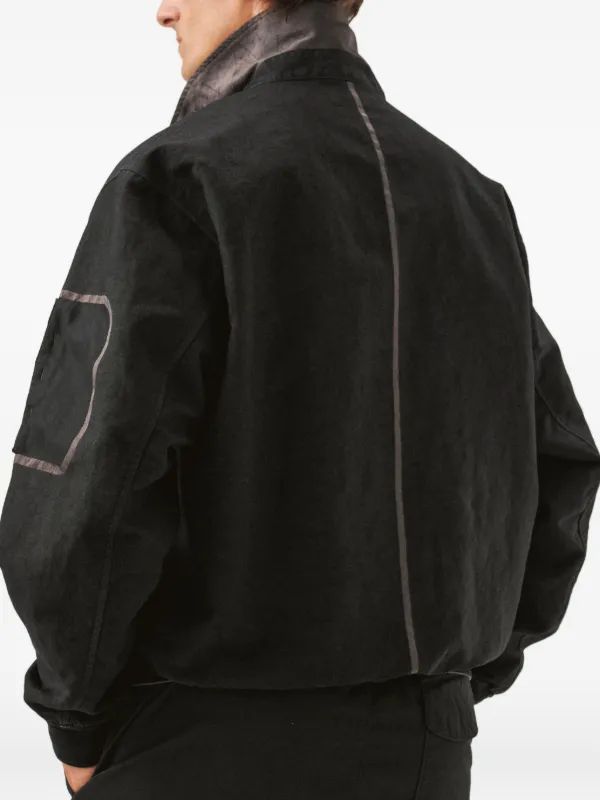 Massimo Osti Studio Zip Pockets Jacket | Black | FARFETCH