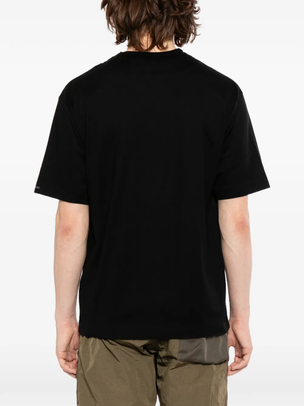 Massimo Osti Studio T-shirt met ronde hals Zwart