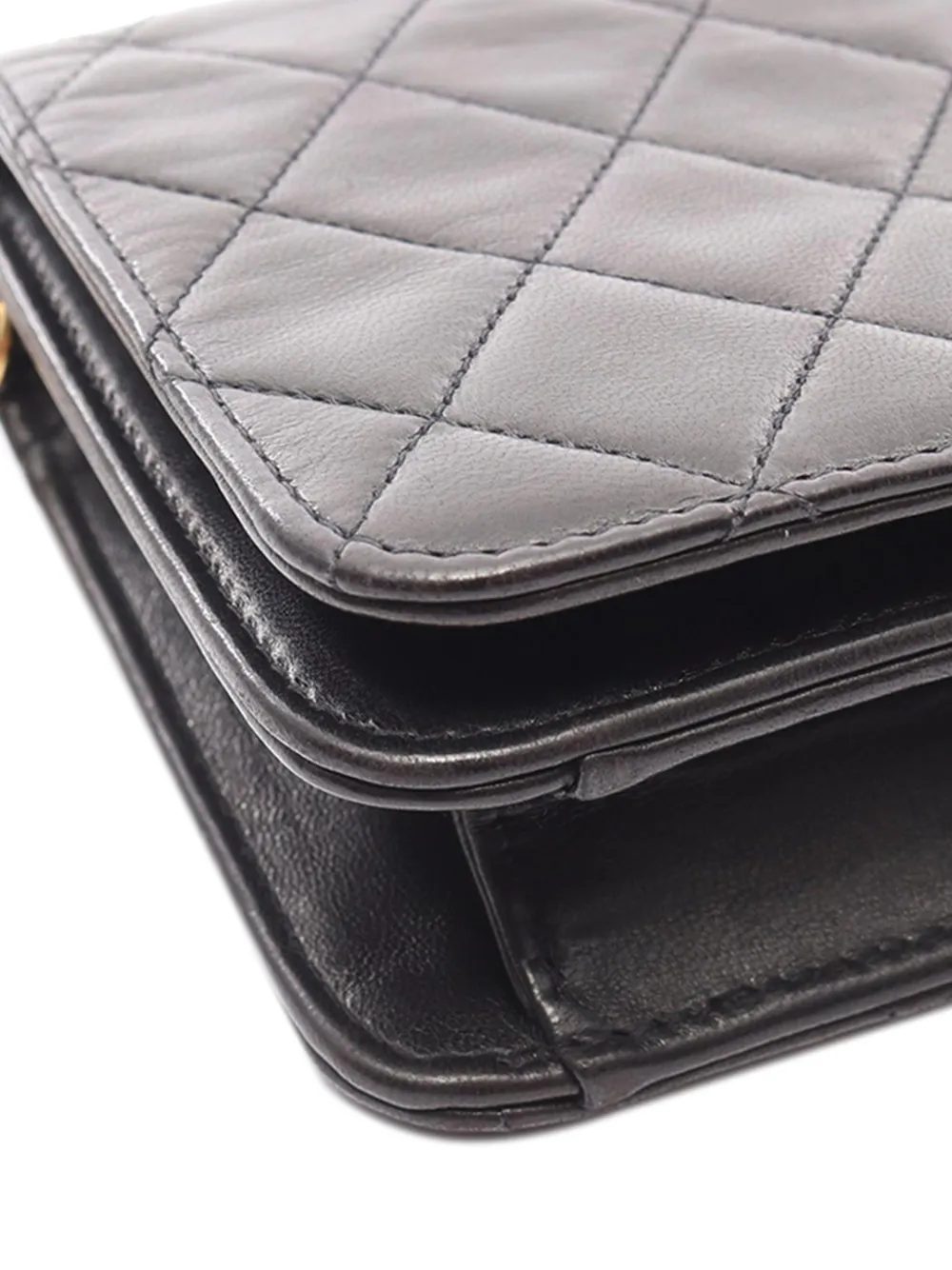 1994-1996 Mini Cc Quilted Lambskin Full Flap Crossbody Bag