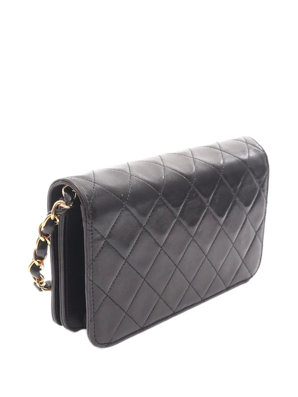 1994-1996 Mini Cc Quilted Lambskin Full Flap Crossbody Bag