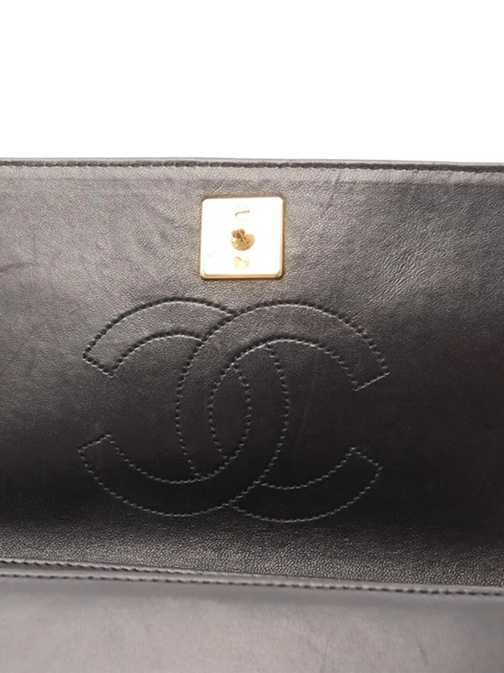 1994-1996 Mini Cc Quilted Lambskin Full Flap Crossbody Bag