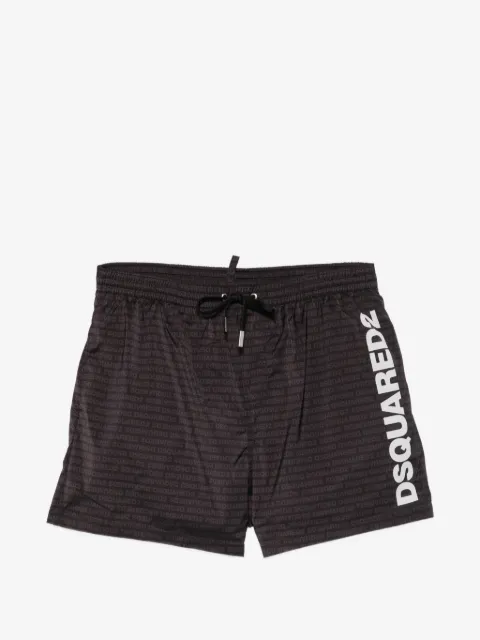 DSQUARED2 Badeshorts mit Logo-Print
