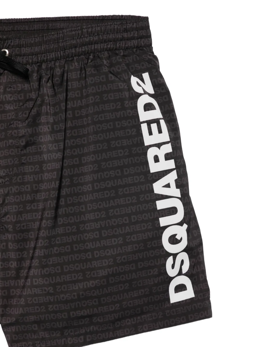 Dsquared2 Logo-print Swim Shorts - Black 