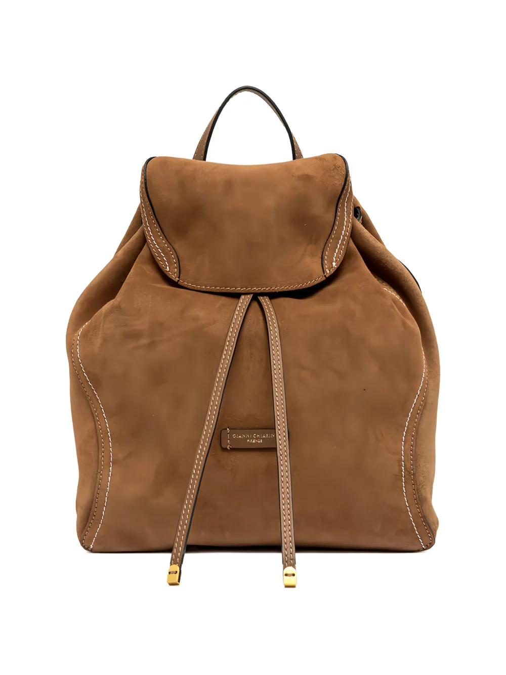 GIANNI CHIARINI drawstring rucksack backpack - Bruin