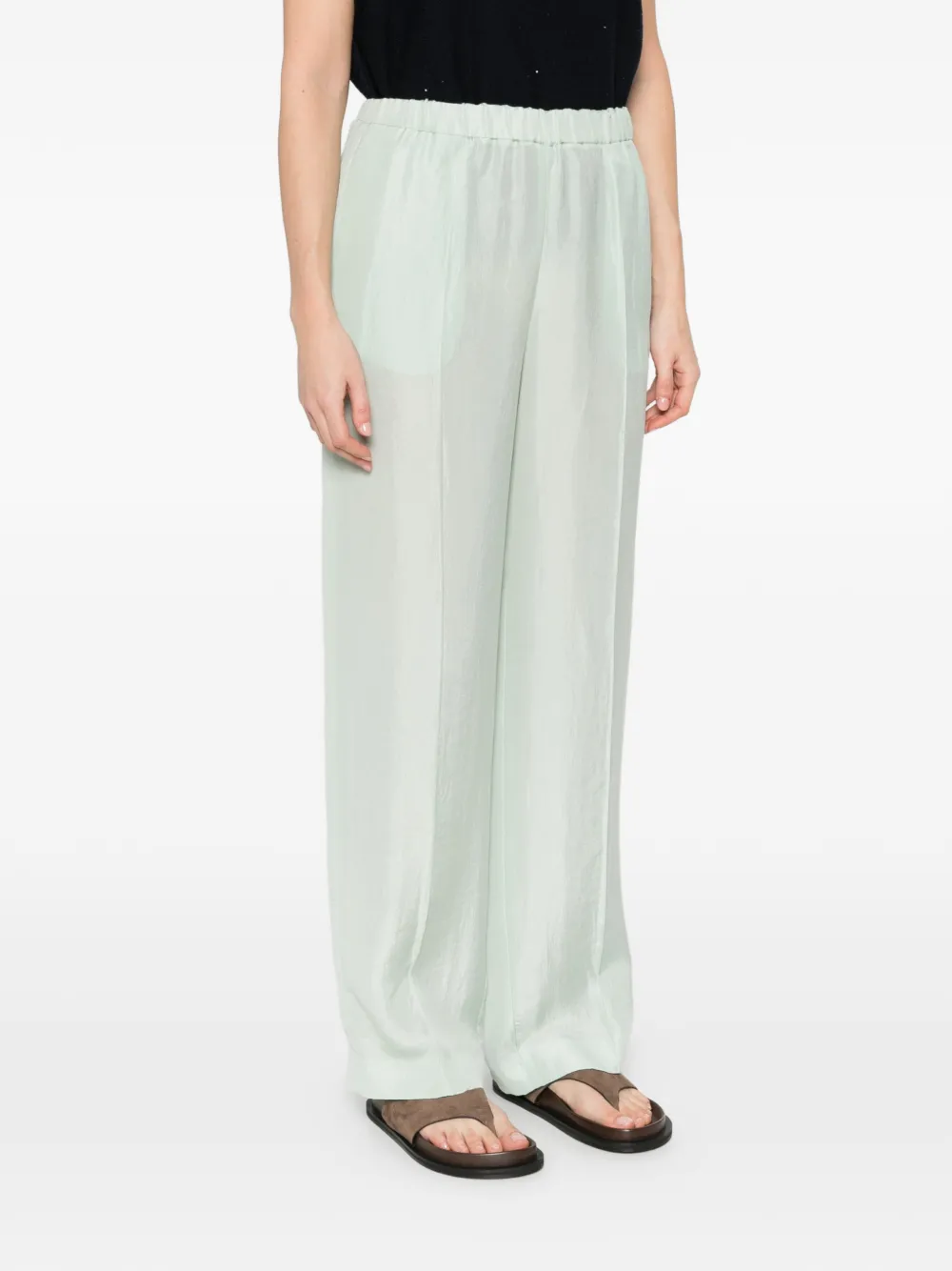 Fabiana Filippi Straight broek Groen