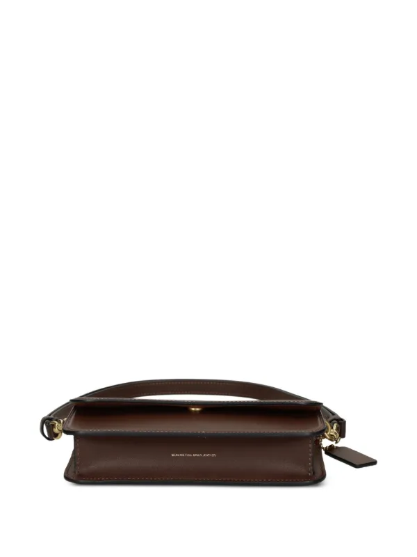 Coach Elora Top Handle Leather Satchel Bag | Brown | FARFETCH ZA