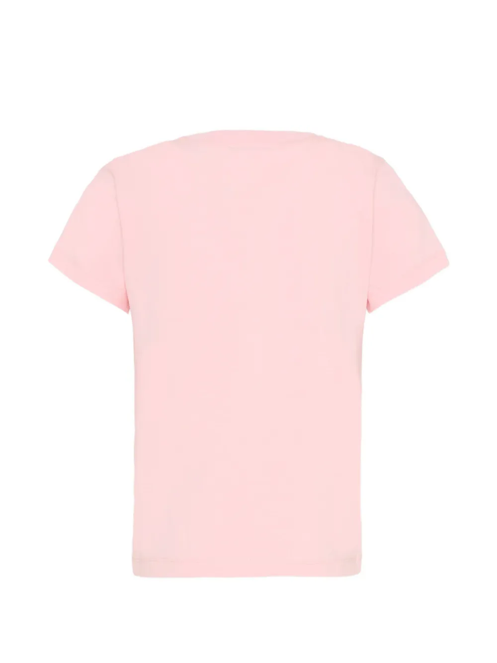 Moschino Kids T-shirt met logo Roze