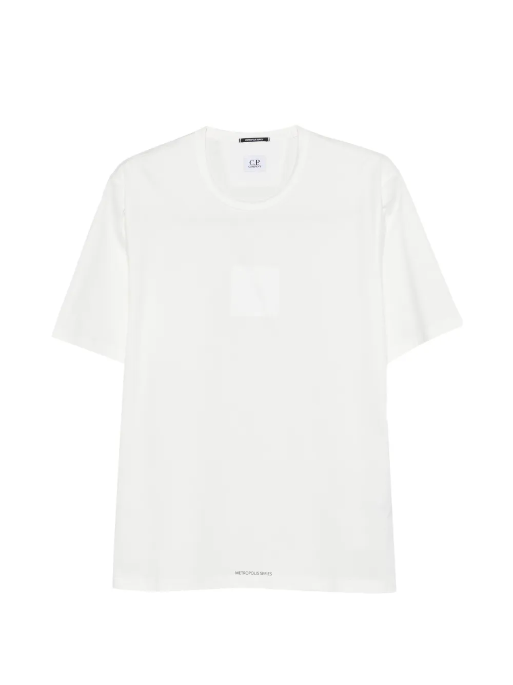 C.P. Company T-shirt con logo - Bianco