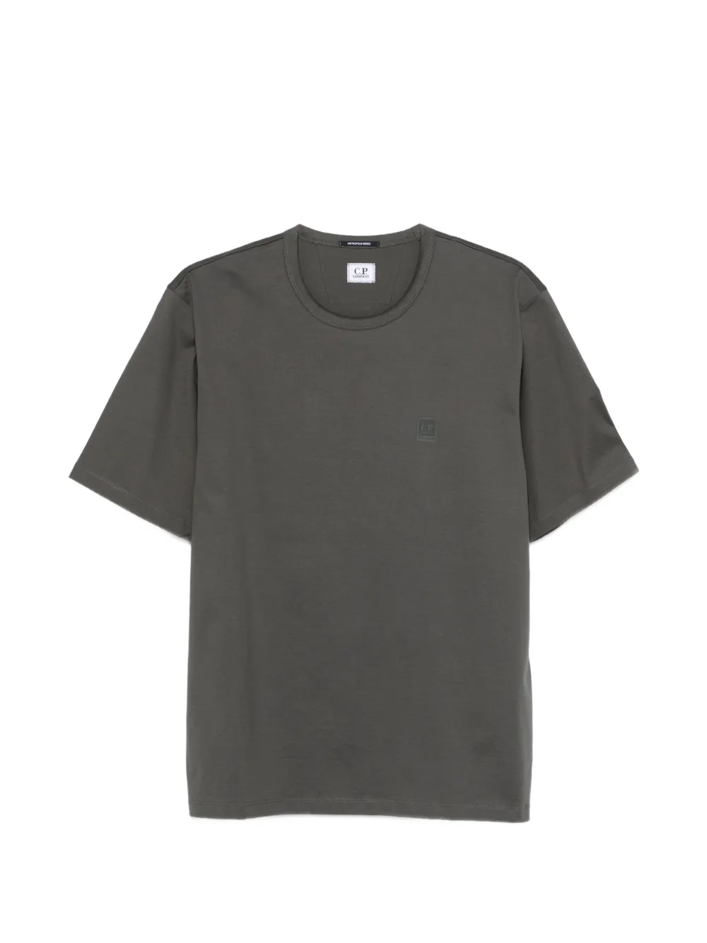 C.P. Company T-shirt con logo - Grigio